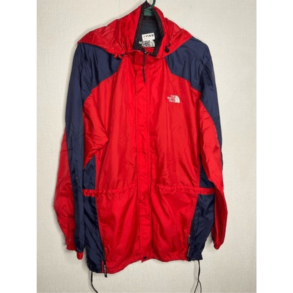 VTG The North Face Hydrenaline Hooded Full Zip Wind/Rain Jacket Men L Hong Kong
